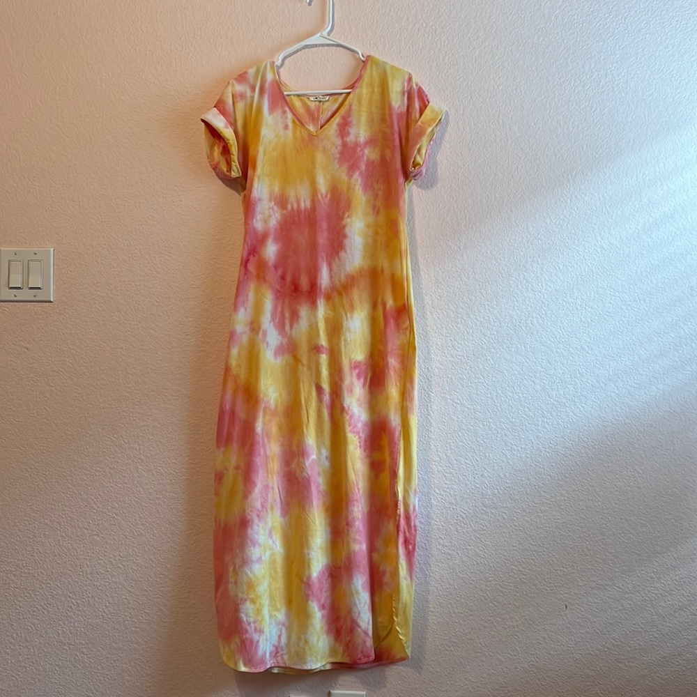 Tie Dye Maxi Dress